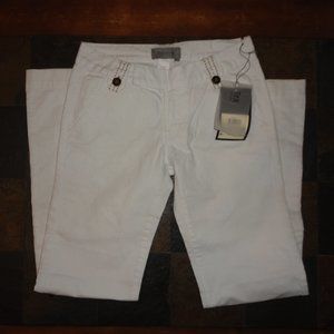 TEX by MAX AZRIA Women's Optic White "Hampton" Flare Leg Jeans Size 25 NWT!!